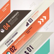 Set of business infographics N12