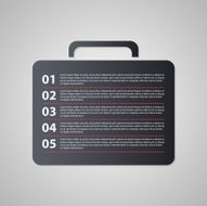 Vector abstract infographics Modern design template N2
