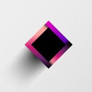 Abstract paper infografics - Illustration