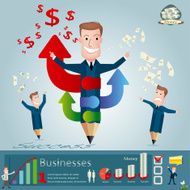 Business infographics vector illustration N5