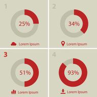 Flat design infographic N3