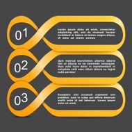 Design Template with Three Numbers