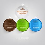 Abstract Paper infografics design N12