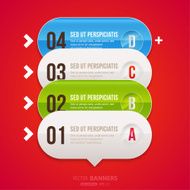 Abstract infografics design N6