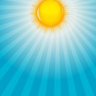 Cloud and sunny background vector illustration N4