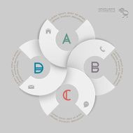 Infographics design template N46