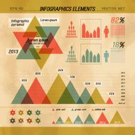 Business diagram template with text fields N13