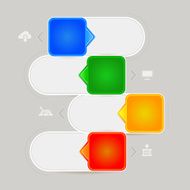 Design template for infographic banners or website N2