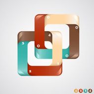 vector infographic template N6
