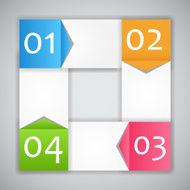 Infographic template business vector illustration N84