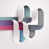 Abstract infografics design N8