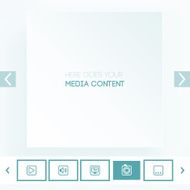 Template for placement of media content N5