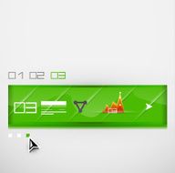 Vector colorful banner N2