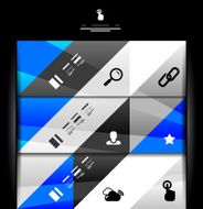 Vector infographic background N21