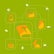 easter flat infographic N47