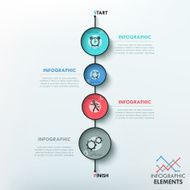Modern infographic option banner N58