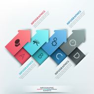 Modern infographics options banner N353