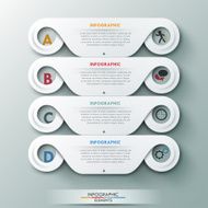 Modern infographic option banner N59