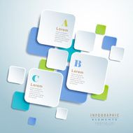 realistic vector abstract 3d tag infographics