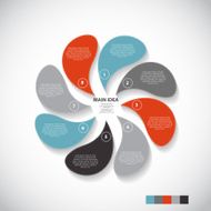 Infographic Templates for Business Vector Illustration N753