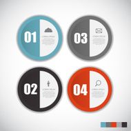 Infographic Templates for Business Vector Illustration N757