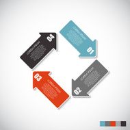 Infographic Templates for Business Vector Illustration N759