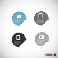 Infographic Templates for Business Vector Illustration N760