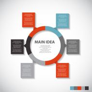 Infographic Templates for Business Vector Illustration N771