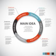 Infographic Templates for Business Vector Illustration N772