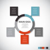Infographic Templates for Business Vector Illustration N774