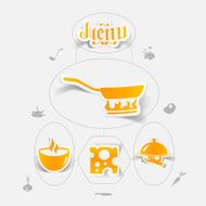 restaurant sticker infographic N6