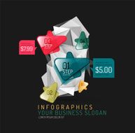 Vector fresh business abstract infographic N189