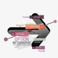 Minimal Line Design Office Web Infographics N36