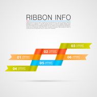 Ribbon list of options