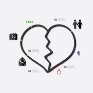 Valentine&#039;s Day infographic N41