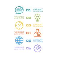 Information Set of icons