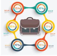 Business bag concept and banner for your text