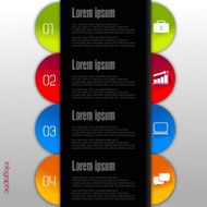 Business infographic design N125