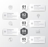 Vector Infographic timeline report template eps10 N2