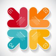 Infographic Templates for Business Vector Illustration N781