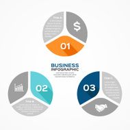 Circle infographic diagram presentation graph N10