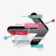 Minimal Line Design Office Web Infographics N66