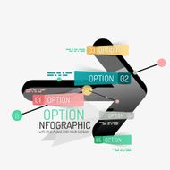 Minimal Line Design Office Web Infographics N68