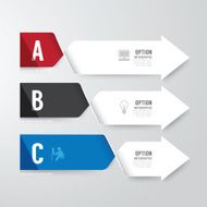Modern infographics design options banner Vector illustration N13