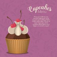 Desserts design vector illustration N3