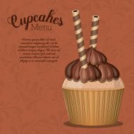 Desserts design vector illustration N4