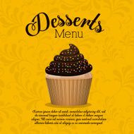 Desserts design vector illustration N7