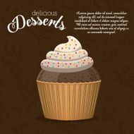 Desserts design vector illustration N8