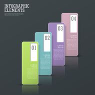 modern abstract paper tag infographic elements N3