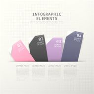 colorful abstract tag infographic elements set N2